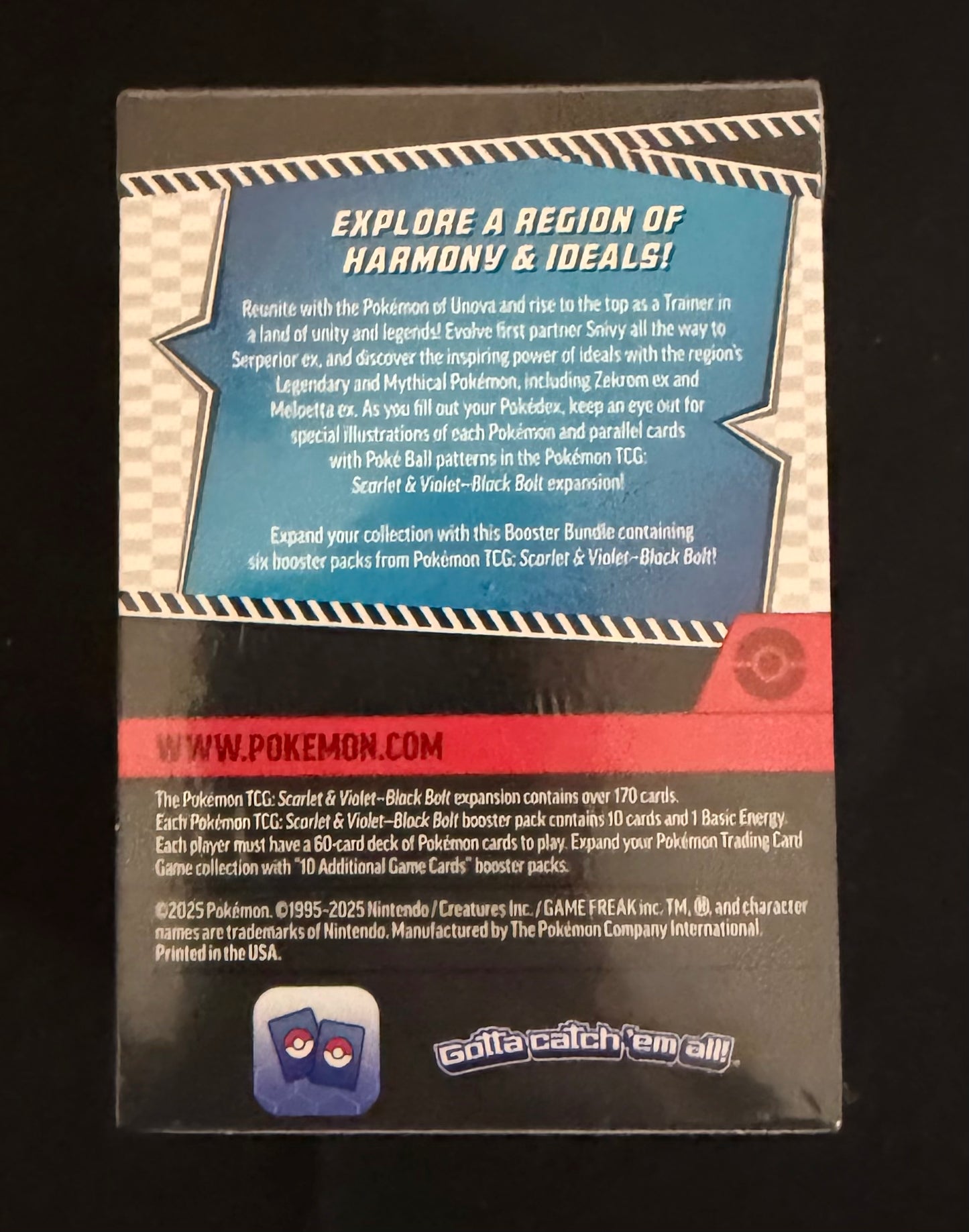 Pokémon Black Bolt Booster Bundle – Factory Sealed