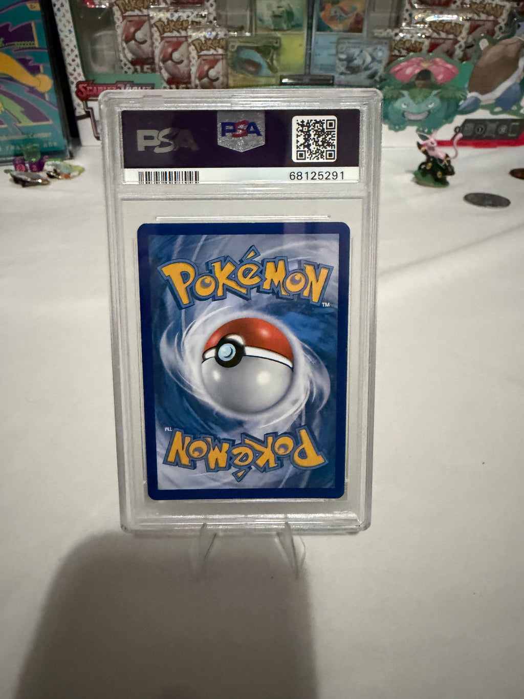 White Kyurem XY128 – Fates Collide STAFF Promo Holo – PSA 8
