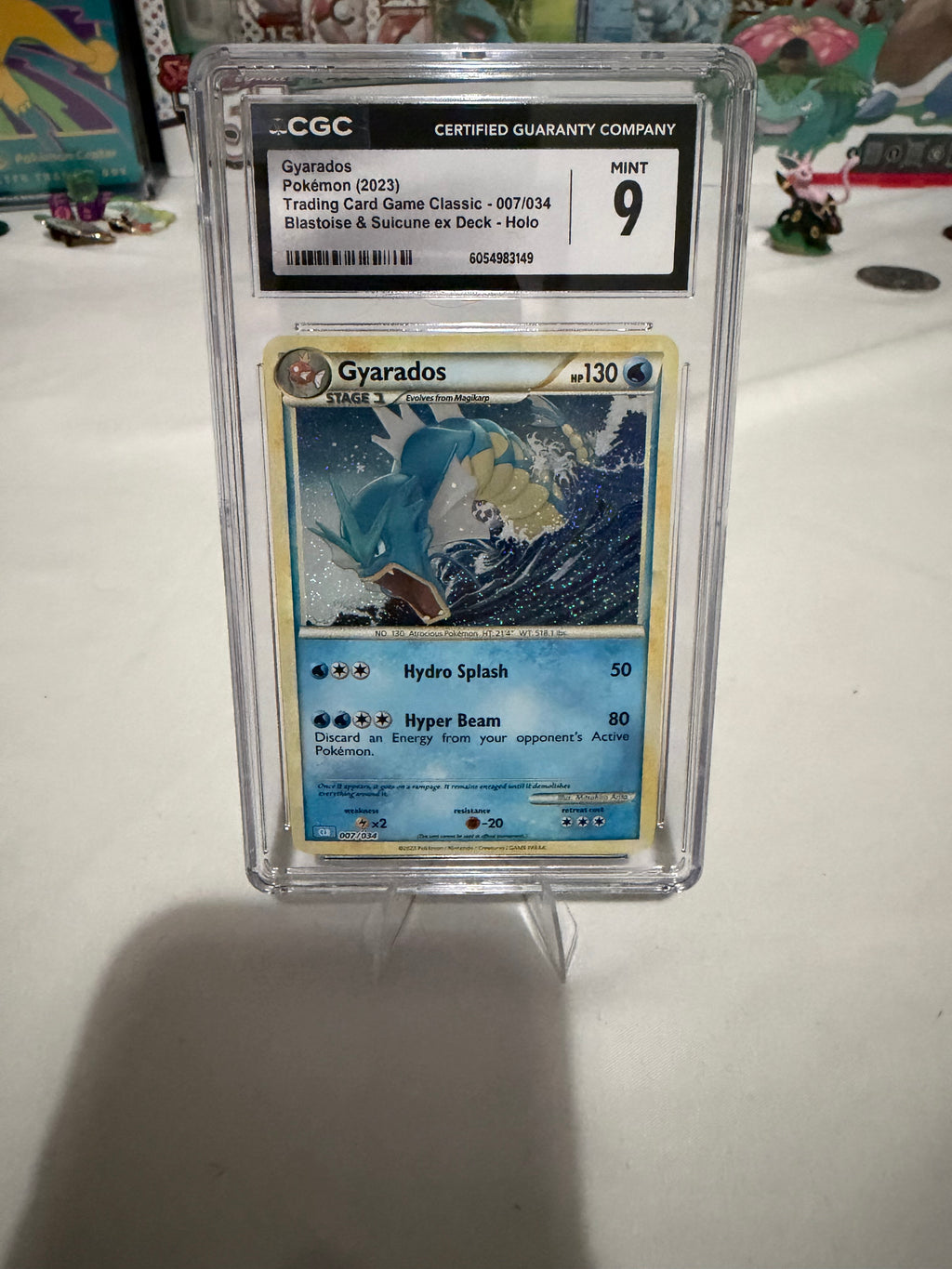 Gyarados 007/034 – Pokémon TCG Classic – Holo – CGC 9 Mint