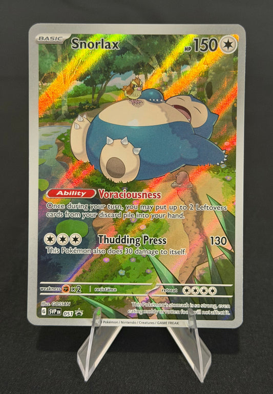 Snorlax Promo SVP 051 – Scarlet & Violet – Near Mint Pokémon Card