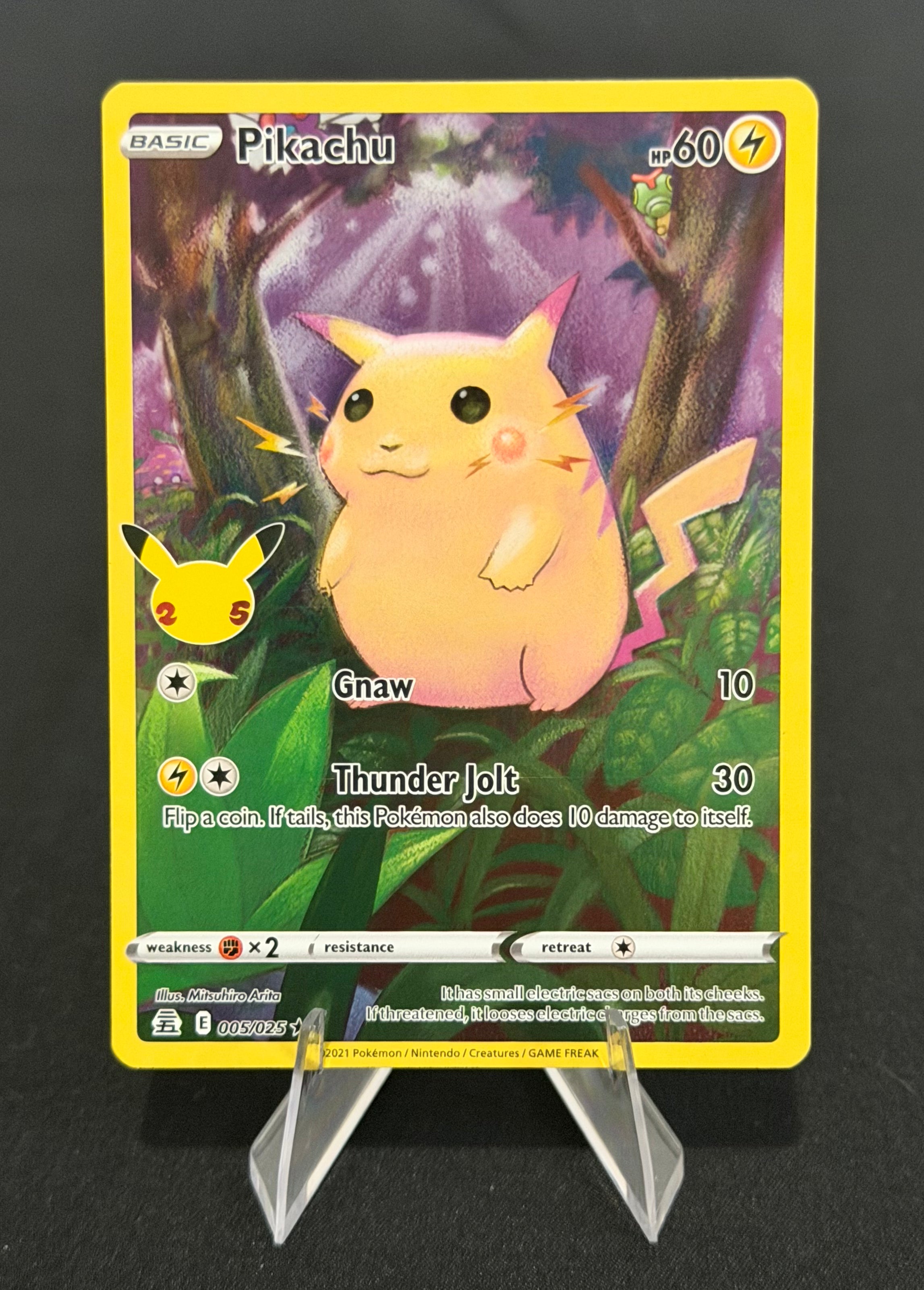 Pikachu – Celebrations Holo 005/025 – Near Mint Pokémon Card ...