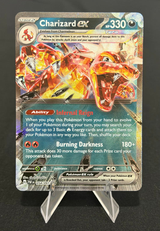 Charizard ex – Paldean Fates 054/091 – Near Mint Pokémon Card
