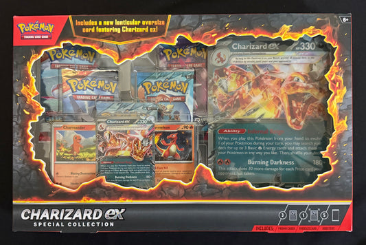 Charizard ex Special Collection Box – Pokémon TCG – Factory Sealed