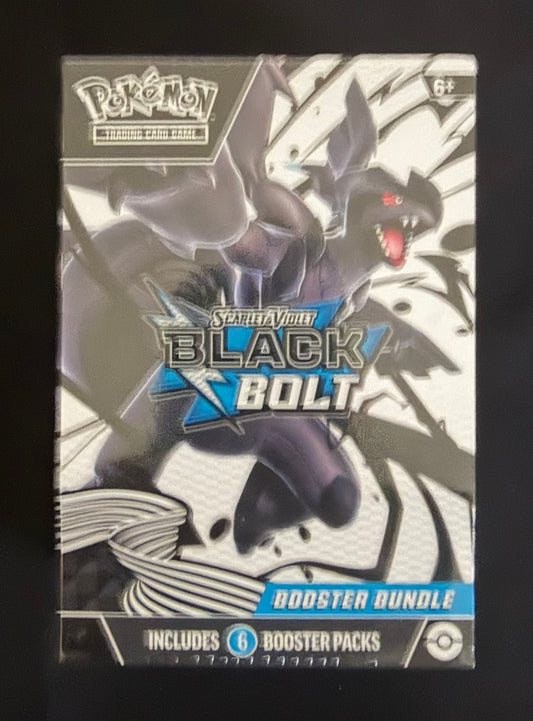 Pokémon Black Bolt Booster Bundle – Factory Sealed