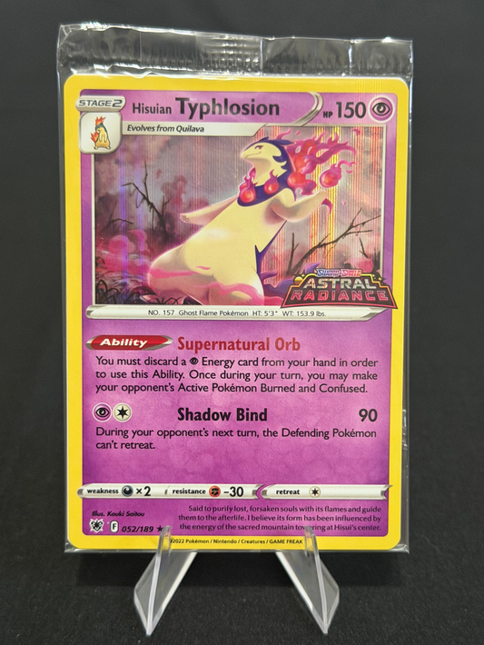 Hisuian Typhlosion Promo – GameStop Exclusive – Near Mint Pokémon Card