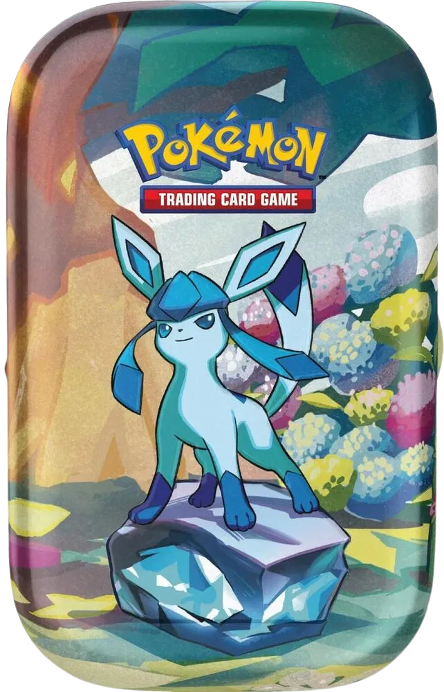 Prismatic Evolutions Mini Tin [Glaceon]
