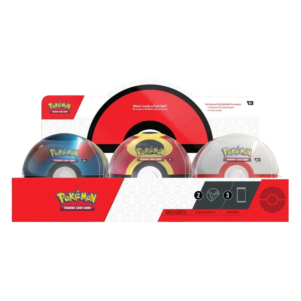 Poke Ball Tin Display (Q4 2025)