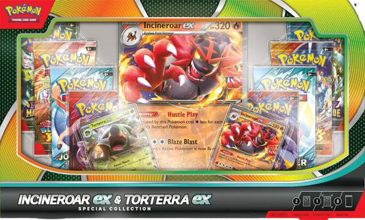 Incineroar ex and Torterra ex Special Collection